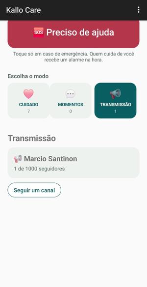 Seu canal de Transmissão